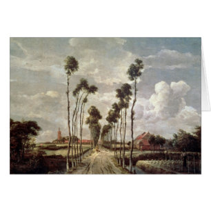 Die Allee bei Middelharnis, 1689