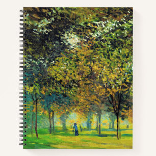 Die Allee du Champ de Foire Notizbuch