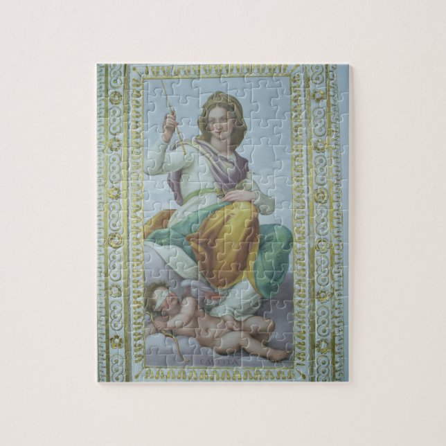Die Allegorie der Keuschheit (Fresko) Puzzle (Vertikal)