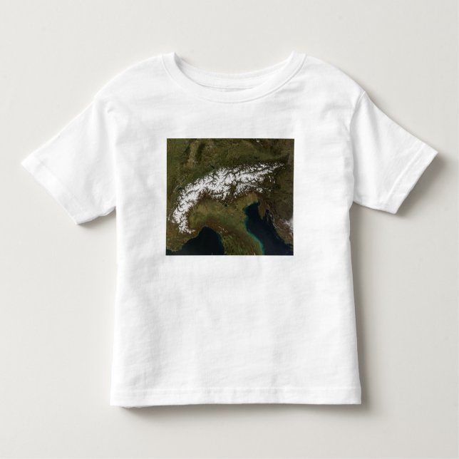 Die Alpen Kleinkind T-shirt (Vorderseite)
