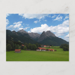 Die Alpen Postkarte