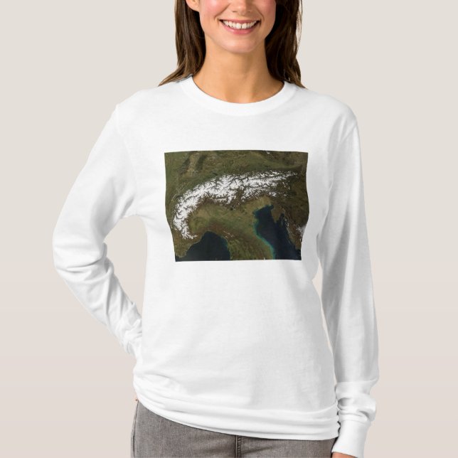 Die Alpen T-Shirt (Vorderseite)