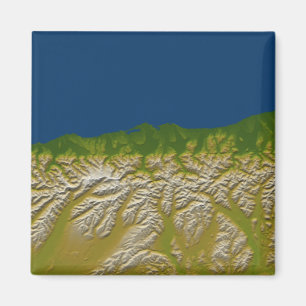 Die Alpenverwerfung an der Westküste Magnet