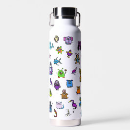 Die Alphabet-Buch-Figuren - Wasserflasche 22 oz Trinkflasche