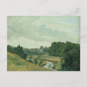 Die Alster am Poppenbuttel im Postkarte