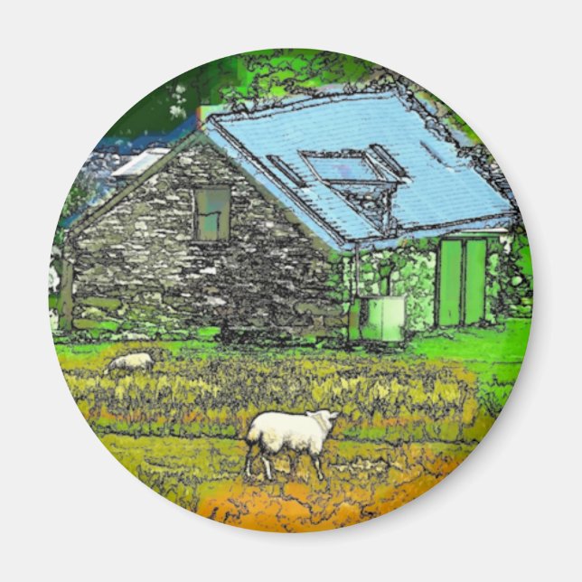 DIE ALTE BARN MAGNET (Vorne)