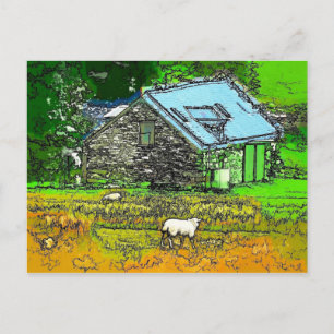 DIE ALTE BARN POSTKARTE