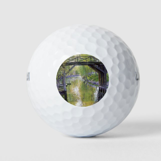 Die Alte Brücke (mit Typ Rose) Golfball (Vorderseite)