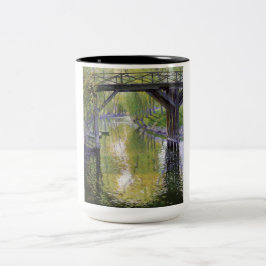 Die Alte Brücke (mit Typ Rose) Zweifarbige Tasse
