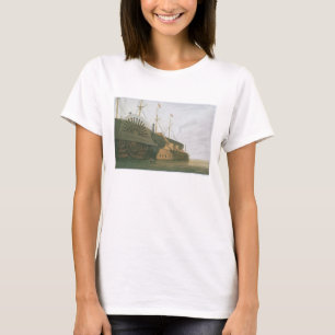 Die alte Fregatte HMS Agamemnon mit ihrem Gewicht T-Shirt