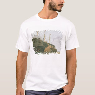 Die alte Fregatte HMS Agamemnon mit ihrem Gewicht T-Shirt
