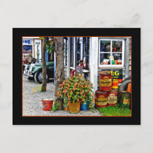 DIE ALTE GARAGE   ~ Postkarte