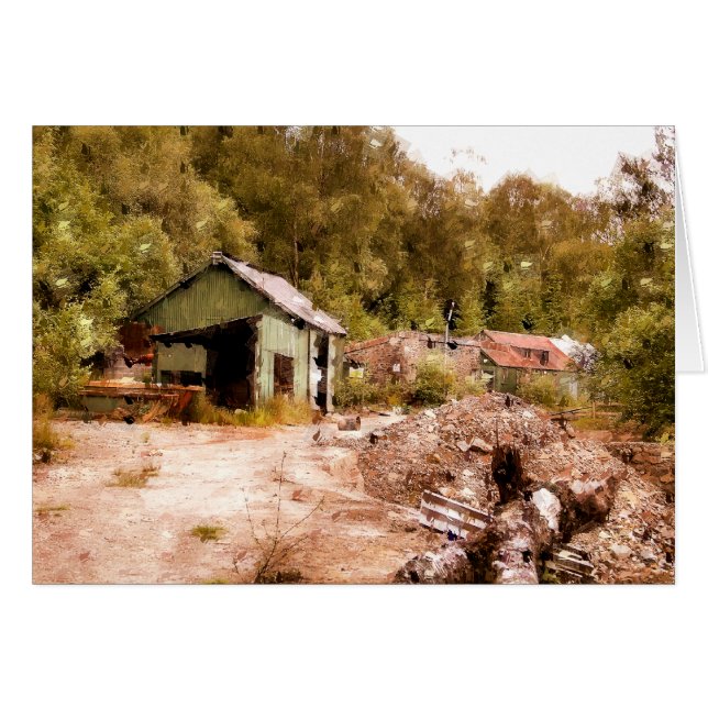 DIE ALTE GOLD MINE CARD (Vorderseite (Horizontal))