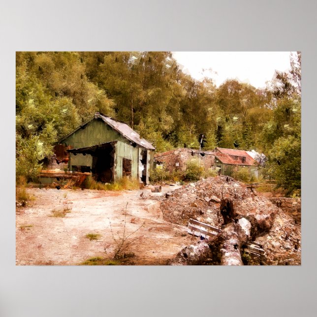 DIE ALTE GOLD MINE POSTER (Vorne)