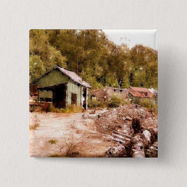 DIE ALTE GOLDMINE BUTTON (Vorderseite)