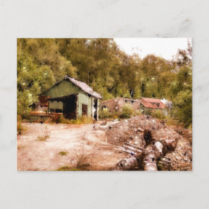 DIE ALTE GOLDMINE POSTKARTE