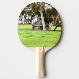 Die alte Holzhütte Tischtennis Schläger