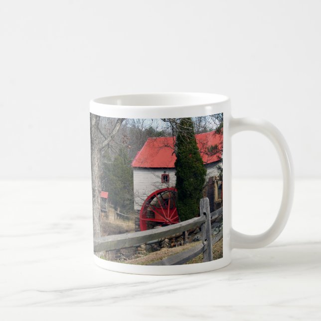 Die alte Mühle an der Guilford Kaffee-Tasse Tasse (Rechts)