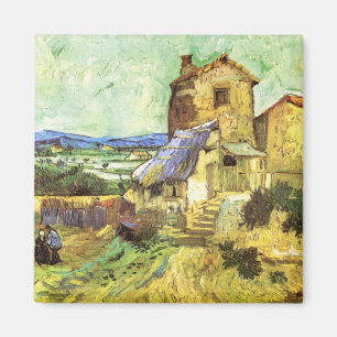 Die alte Mühle von Vincent van Gogh Magnet