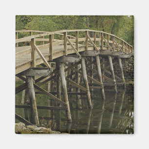 Die alte Nordbrücke, die Minute Man National Magnet