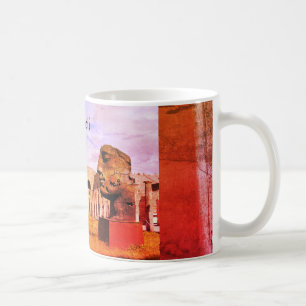 Die alte Stadt von Pompeji Tasse