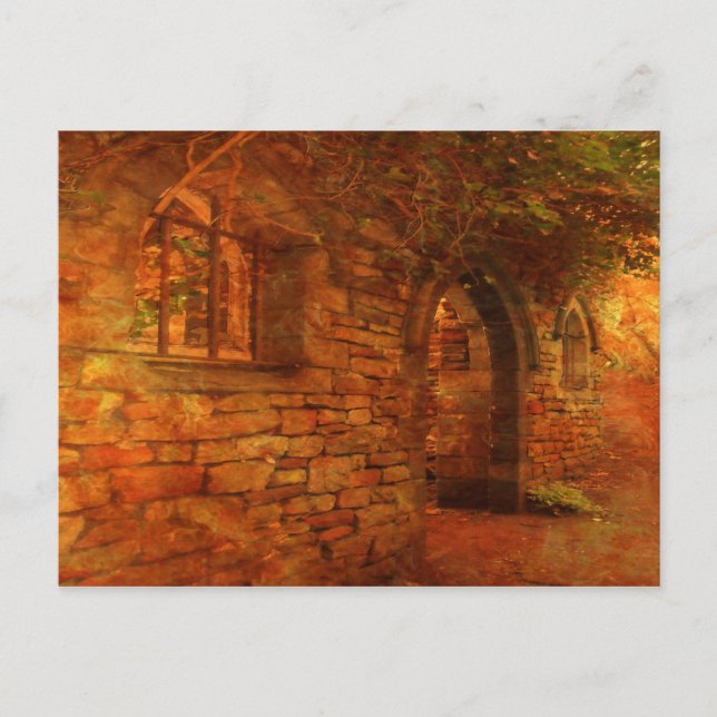 Die alte Viktorianische Pumpstation. Postkarte (Vorderseite)