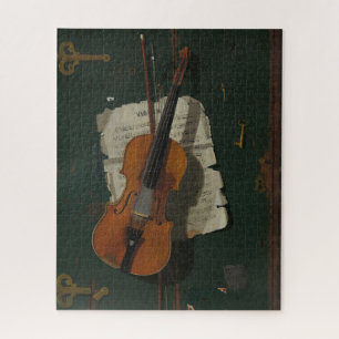 Die alte Violine Harnett Fine Art Puzzle
