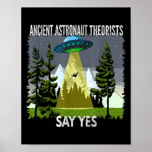 Die alten Astronautentheoretiker sagen Ja, Entführ Poster