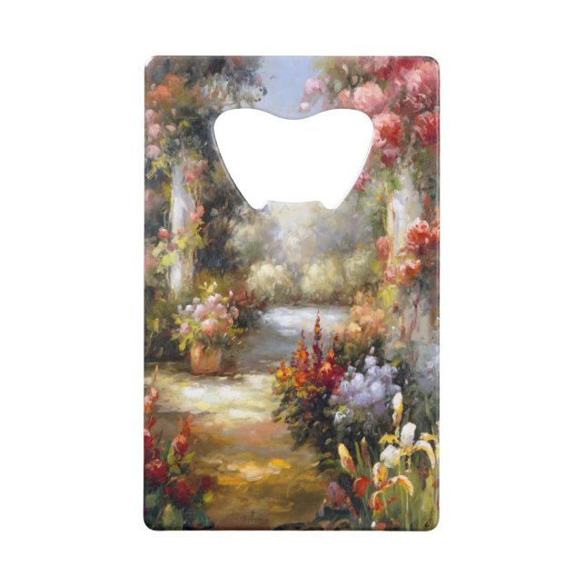 Die alten Zeiten I Kreditkartenflaschenöffner (Rückseite)