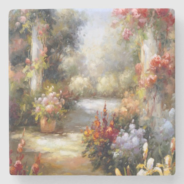 Die alten Zeiten I Steinuntersetzer (Vorderseite)