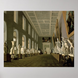 Die Altertums-Galerie der Akademie der Geldstrafe Poster