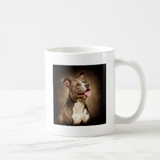Die amerikanische blaue Pitbull Tasse