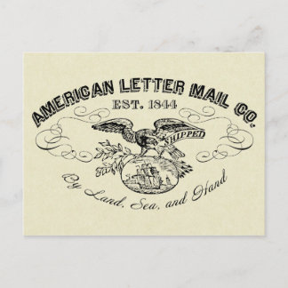 Die amerikanische Briefpostkarte Postkarte