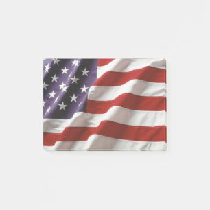 Die amerikanische Flagge - alter Ruhm Post-it Klebezettel