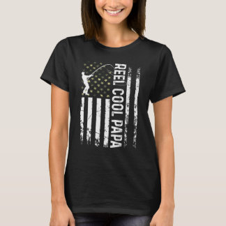 Die amerikanische Flagge der Mens ist Cool Daddy f T-Shirt