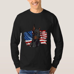 Die amerikanische Flagge mit einem stolzen Patriot T-Shirt