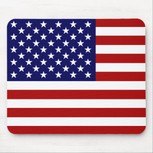 Die amerikanische Flagge Mousepad