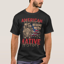 Die amerikanische Geschichte beginnt mit der Gesch T-Shirt