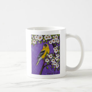 Die amerikanische Goldfinch Tasse