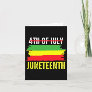 Die amerikanische Juneteenta in Afrika ist mein Un Karte