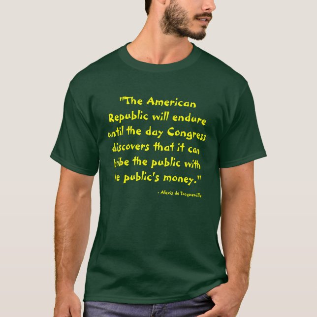 "Die amerikanische Republik hält bis das DA… aus T-Shirt (Vorderseite)