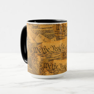 Die amerikanische Verfassung Tasse