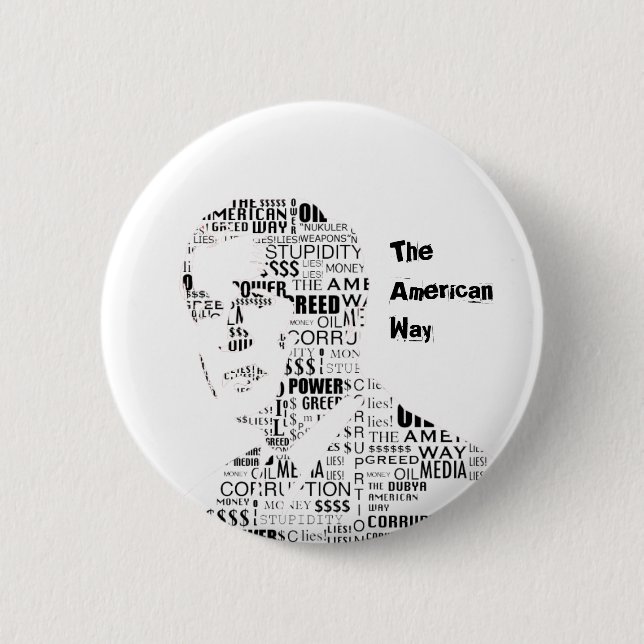 Die amerikanische Weise Button (Vorderseite)