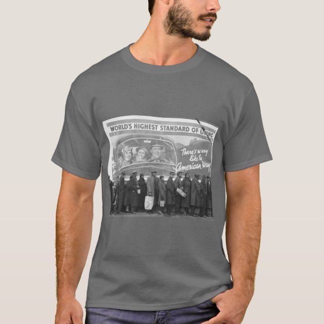 Die amerikanische Weise T-Shirt (Vorderseite)
