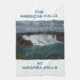 Die amerikanischen Fälle in den Niagara-Fällen Geschirrtuch