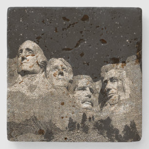 Die amerikanischen Präsidenten Mount Rushmore Steinuntersetzer