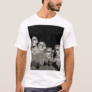 Die amerikanischen Präsidenten Mount Rushmore T-Shirt
