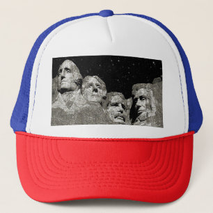 Die amerikanischen Präsidenten Mount Rushmore Truckerkappe
