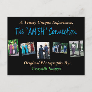 Die"AMISH"Connection Postkarte