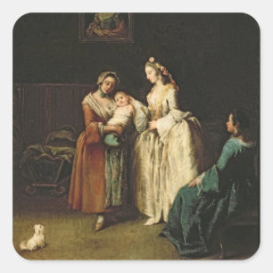 Die Amme Quadratischer Aufkleber